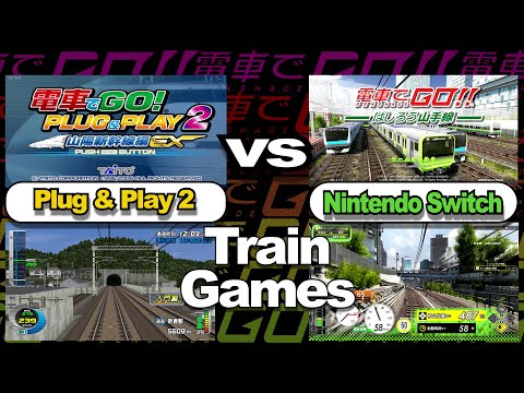 A 2nd Class Return to Train Games - Densha De Go! Plug &amp; Play 2 vs Switch