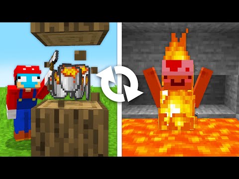 Minecraft Deathswap, but Every Drop is Random...