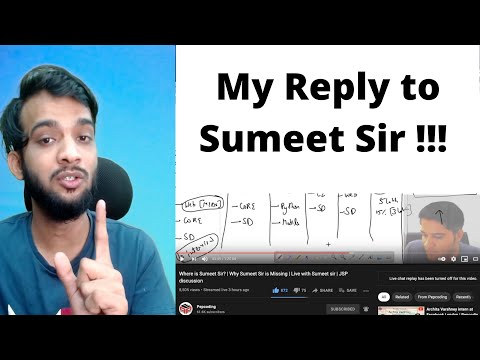 Clarification to Sumeet Sir's Live Stream Comments on Striver and Pradeep Poonia | @Pepcoding