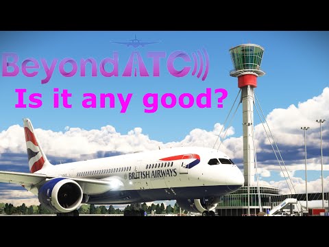 Real Airline Pilot Tries AI ATC! BeyondATC Full Flight & QuickGuide