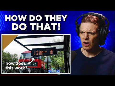 American Reacts to London's Bus System!