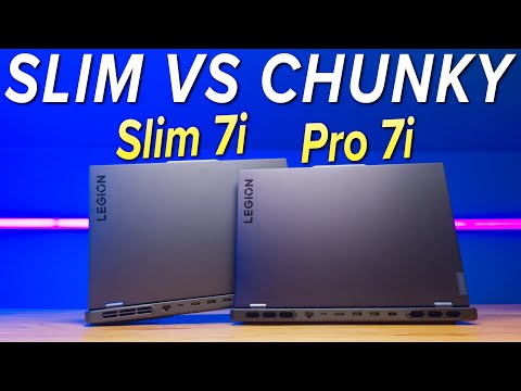 Head-to-Head Lenovo Legion Pro 7i Vs Slim 7i + Full Benchmarks