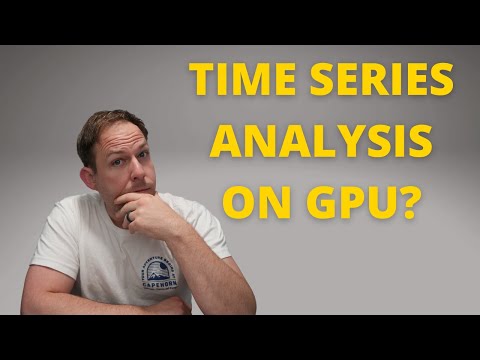 Time Series Analysis on a GPU with Pandas and cuDF (Ep. 07)
