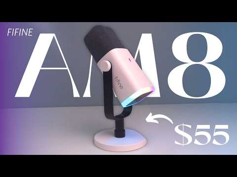 A $55 Microphone Beast! | Fifine Ampligame AM8 Unboxing and Review (2024)