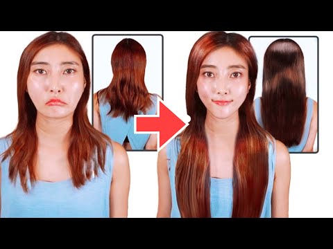 Fast Hair Growth with Japanese Scalp Massage! Lift Up Sagging Face, Look 10 Years Younger