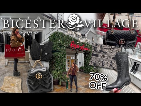 BICESTER VILLAGE SHOP WITH ME | 70% OFF Gucci, DIOR, Prada, Valentino & More | Real Prices 2025!