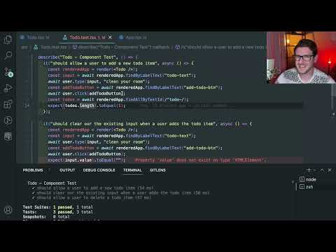 How I like to test my react components