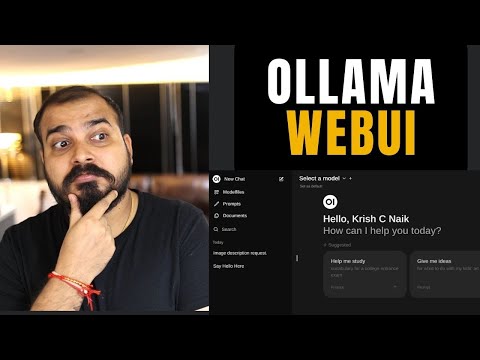 Ollama Web UI Tutorial- Alternate To ChatGPT With Open Source Models
