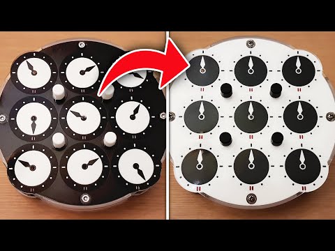 Attempting to Solve a Rubik's Clock (With NO Help)