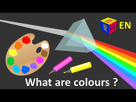 Why questions for kids: How do we see colour? Light and colour science. Physics for children
