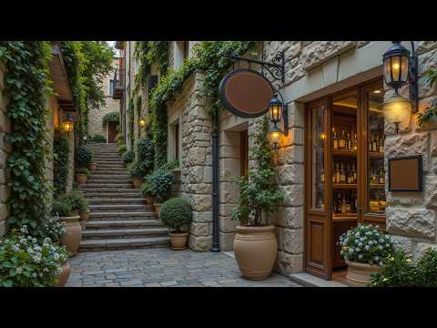 Soothing Coffee Shop Ambience - Spring Jazz Music & Nature Ambience For Relaxation, Focus And Work