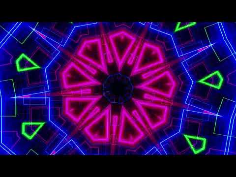 2 Hours 4K PrismPulse: Square Kaleidoscope I Screensaver for Meditation