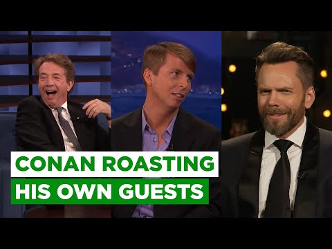 Conan Roasting His Own Guests