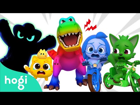 [🌟TOP10] Run Away! Dinosaurs, Monsters & More!｜Colors for Kids｜Nursery Rhymes｜Hogi Pinkfong