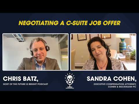 Negotiating a C-Suite Job Offer with Sandra Cohen