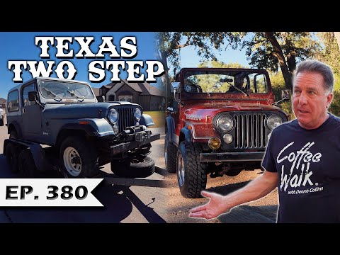 TWO SOLID TEXAS JEEPS!! + Custom CJ Trailer!
