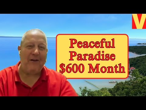 He retired on $600 Month in peaceful country