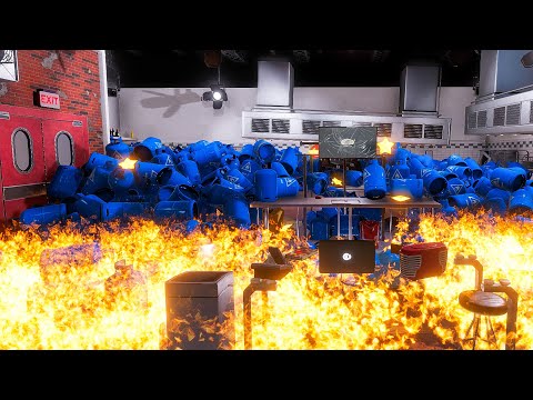 I Used 16,320 Litres Of Gas To End The World - Cooking Simulator