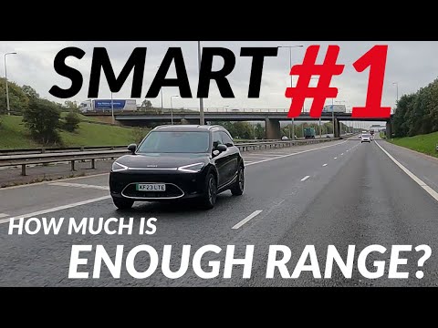 No need to hypermile? | NEW smart #1 long range test | 2023 smart #1 Premium SUV review