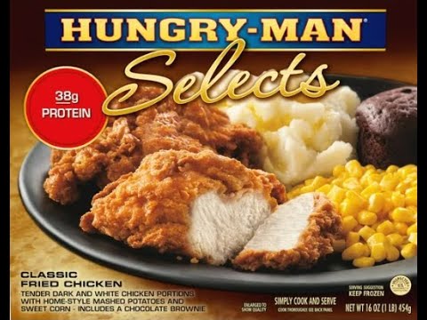 Hungry-Man Fried Chicken - Oven vs. Microwave - WHAT ARE WE EATING? - The Wolfe Pit