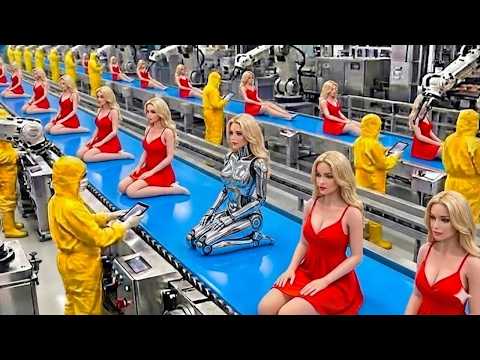 Inside USA's Ultra-Realistic Silicone Doll Factory: From Liquid Silicone to Lifelike Humanoid Doll