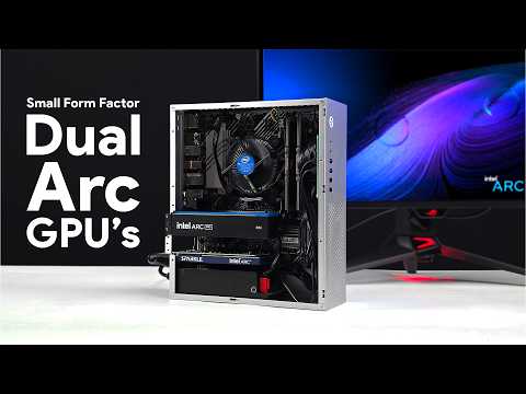 We Put 2 Intel ARC GPUs in a SFF PC! The Results Are Unreal!