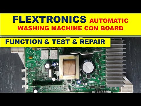 #243  Troubleshooting Flextronics Control Board for Automatic Washing Machines