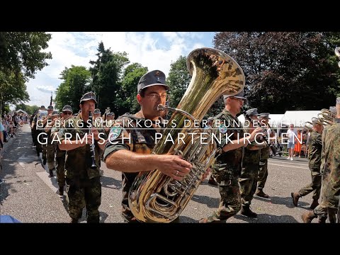 GEBIRGSMUSIKKORPS 🇩🇪 DER BUNDESWEHR (4K) 🎶
