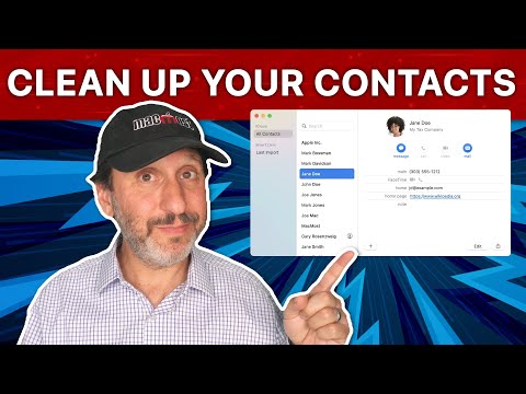Clean Up Your Contacts App