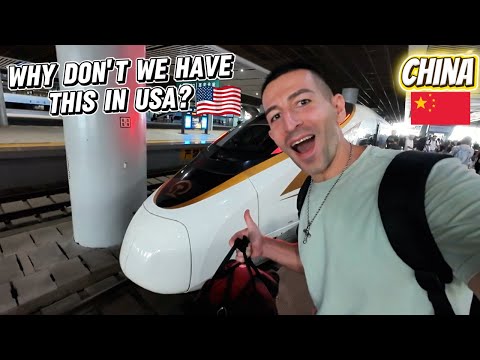 China Second-class Train SHOCKED me! (From Xi'an to Chengdu to EAT!)