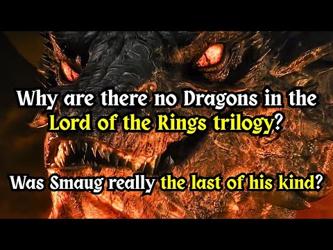 Why are there no Dragons in the Lord of the Rings trilogy? Was Smaug really the last of his kind?