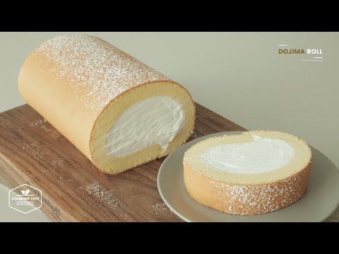 한입 와앙~😚 베어 물고 싶은 도지마롤 * 생크림 롤케이크 만들기 : Dojima Roll * Japanese Swiss Roll Cake Recipe | Cooking tree