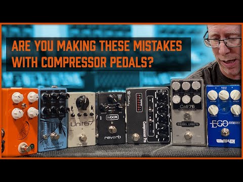 Are you making these mistakes with compressor pedals?