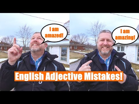 Don't Make These Mistakes When Using English Adjectives!