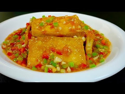 Pan-fried tofu is a popular method. It’s charred on the outside and tender on the inside. My family