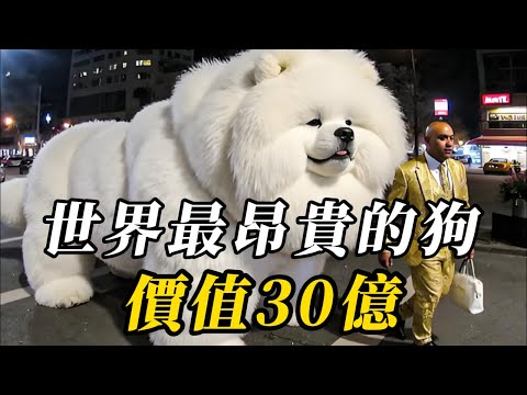 全世界最昂貴的十種狗，第五名極爲罕見，堪稱犬中貴族！第壹名價值高達30億，能買2600輛法拉利。#世界之最 #动物 #百科密码 #科普 #知识渊博 #动物世界
