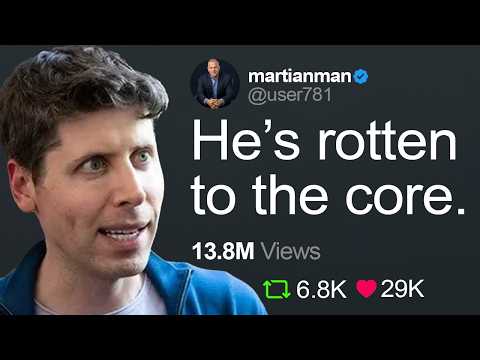 Sam Altman Sparks OUTRAGE With Controversial AI Comment