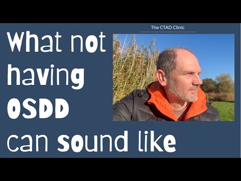 What not having OSDD can sound like, and a case example of creating this in therapy