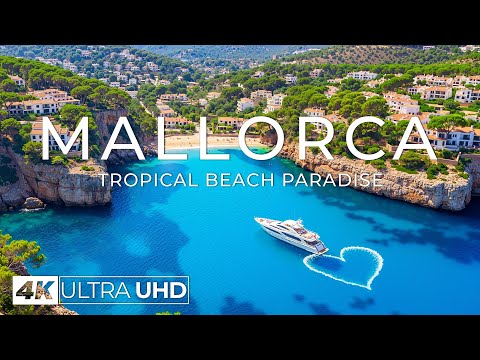 [4K] Mallorca 2025 🇪🇸 Breathtaking Beaches & Scenic Mountains Aerial Views - Wonders Places 4K