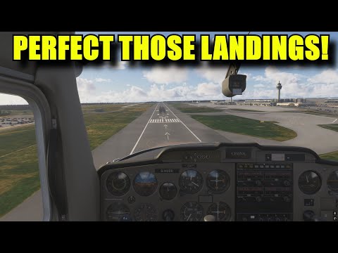 FS2024: The Fundamentals of Flight Simming | Video 2  - Landing Guide For New Pilots!