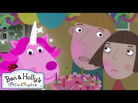 Ben and Holly’s Little Kingdom | Season 2 | Lucy's Elf & Fairy Party | DOUBLE EPISODE | Kids Videos
