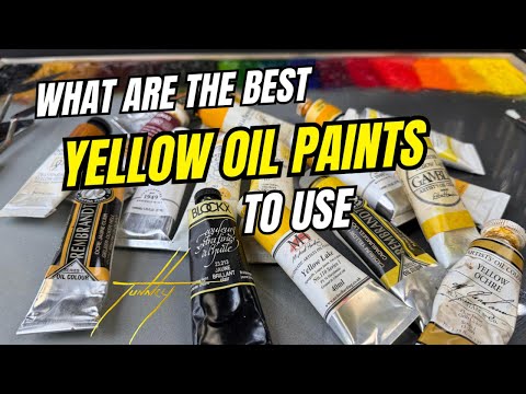 Why these, are the Best Yellow Paints for Artists #paintingtutorials  #arttutorial #arttechniques