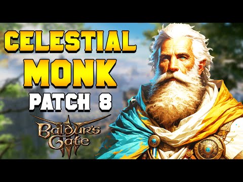 Build The PERFECT CELESTIAL MONK (Monk/Druid) in Baldur's Gate 3!