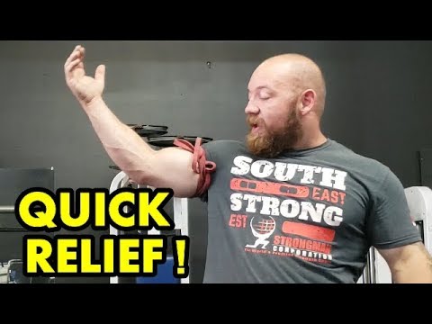 Shoulder Pain While Pressing? It May Be Your Bicep Tendon - Stretches and Exercises for Tendonitis