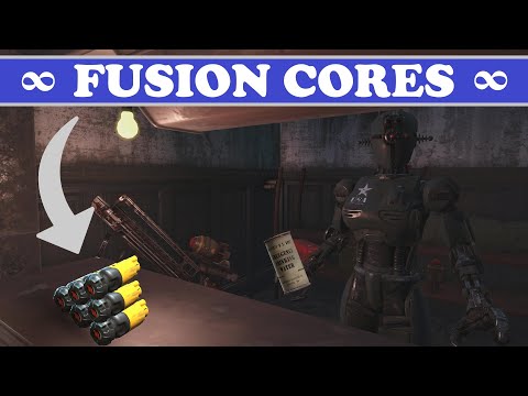 How I Get Tons of Fusion Cores - Fallout 4 -