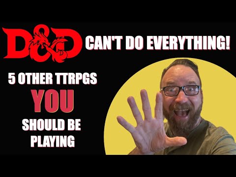 D&D Can't Do Everything! 5 Fantasy TTRPGs You Should Be Playing