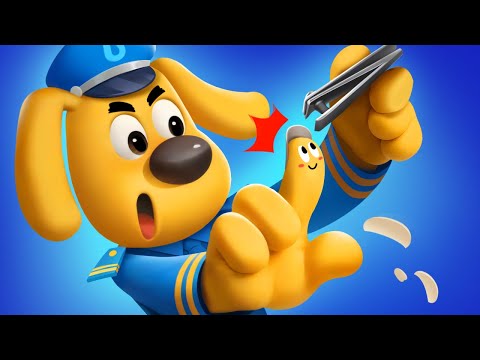 Trim Your Nails | Good Habits for Kids | Cartoon | Sheriff Labrador | BabyBus TV