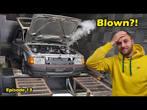 Did My Volkswagen Engine Swapped Ford Escort Just Blow The Motor On The Dyno?!