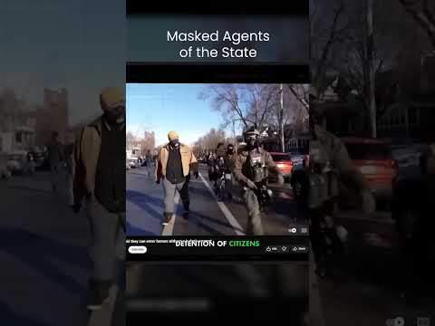 Masked Agents of the State #shorts