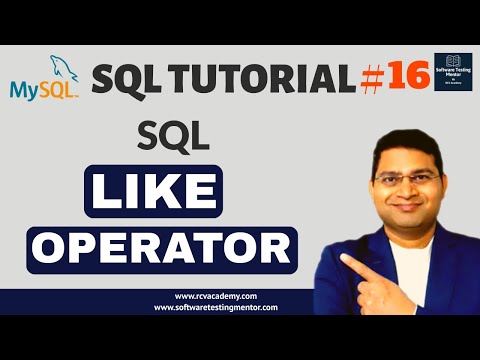 SQL Tutorial #16 - SQL LIKE Operator | How to use LIKE in SQL